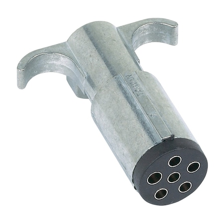Husky Towing Husky Towing 33405; Trailer Wiring Connector; 6-Pin Round; Trailer End 33405